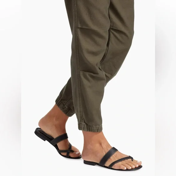 Citizens of Humanity Agni Army Green Cuffed‎ Utility Pants Trousers Size 28/6 - Picture 5 of 11